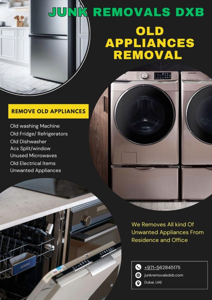 broken appliances removal uae